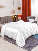 [White] SilkSilky-CA Duvet Covers 001