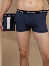 [Multi] SilkSilky-CA 100% Silk Jersey Men's Underwear 003