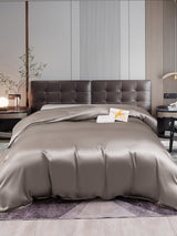 [Gray] SilkSilky-CA 22Momme Duvet Covers 001