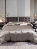 SilkSilky CA 22Momme Pure Silk Duvet Cover Gray 001