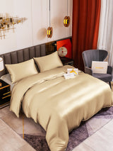[Beige] SilkSilky-CA 19Momme Bedding Set 001