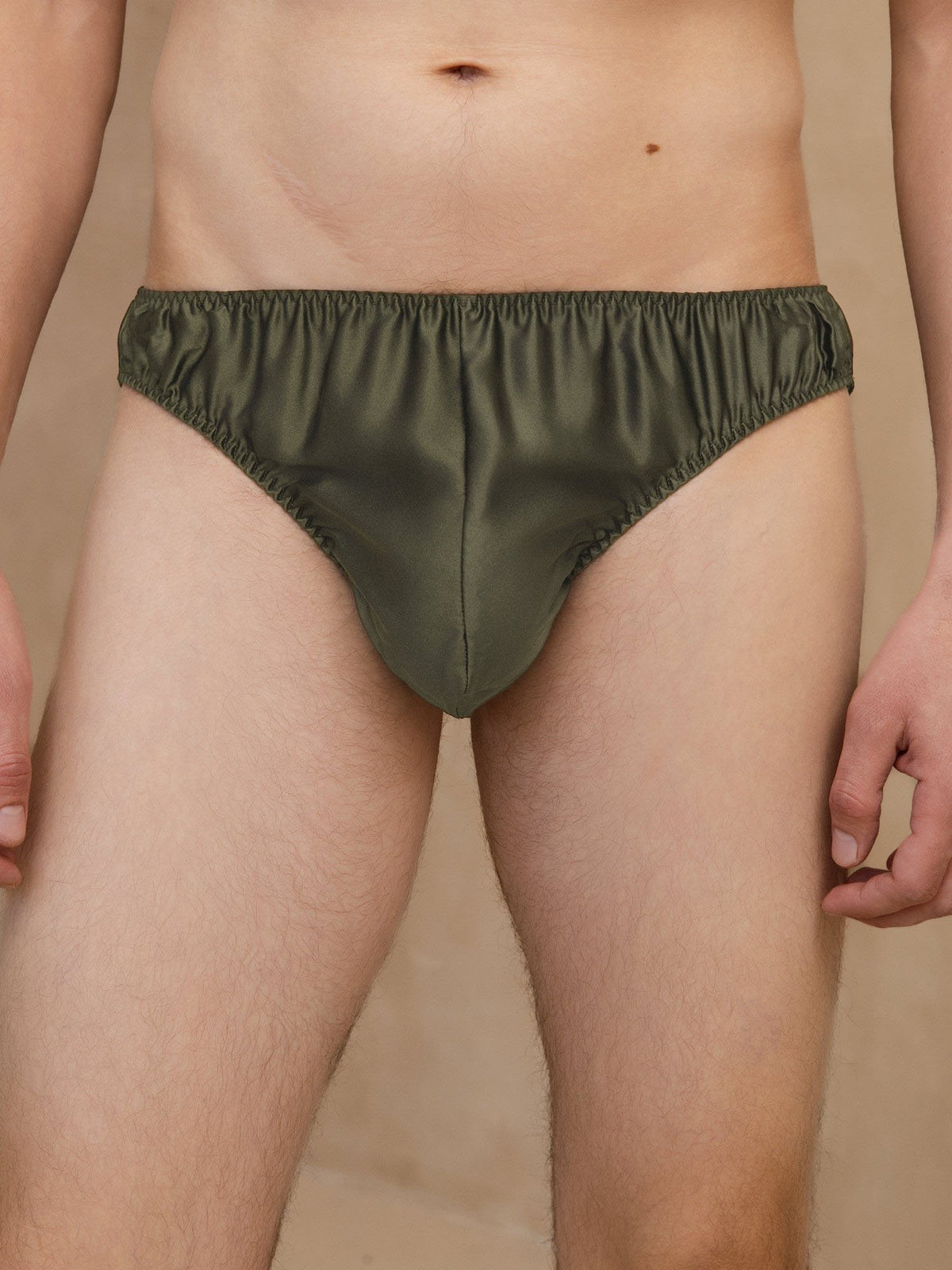 [Green] SilkSilky-CA Mens Underwear 001