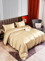 [Beige] SilkSilky-CA 22Momme Bedding Set 002