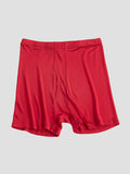 SilkSilky CA Silk Knitted Mens Underwear Red 007