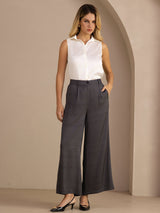 [Black] SilkSilky-CA Womens Pants 005