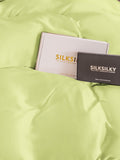 SilkSilky CA 19Momme Pure Silk Duvet Cover MintGreen 004