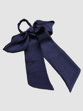 SilkSilky-CA 19Momme Pure Silk Scrunchie DarkBlue 002