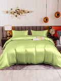 SilkSilky-CA-19Momme-Pure-Silk-Bedding-Set-Mint-Green-002