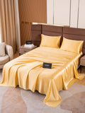 SilkSilky CA 19Momme Pure Silk Bedding Set Champagne 005