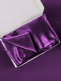 SilkSilky-CA 19Momme Pure Silk Pillowcase Purple 006