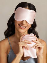 [Pink] SilkSilky-CA Eye Mask 003