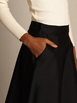 [Black] SilkSilky-CA Skirt 004