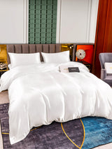 [White] SilkSilky-CA 25Momme Bedding Set 005