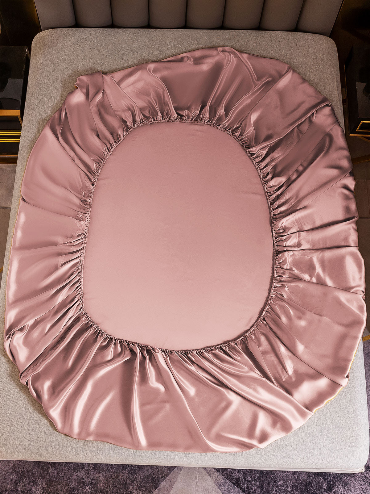 [Pale Mauve] SilkSilky-CA 22Momme Pure Silk Bedding Set 003