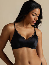 [Black] SilkSilky-CA Bra 003