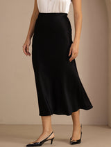 [Black] SilkSilky-CA Skirt 004