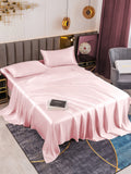 SilkSilky CA 19Momme Pure Silk Bedding Set Pink 001