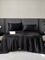 [Black] SilkSilky-CA 19Momme Bedding Set 007