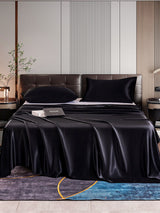 [Black] SilkSilky-CA 22Momme Bedding Set 001