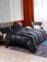 [Black] SilkSilky-CA 22Momme Bedding Set 004