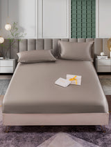 [Gray] SilkSilky-CA 25Momme Bedding Set 002