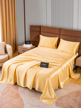 [Champagne] SilkSilky-CA 22Momme Pure Silk Bedding Set 006,