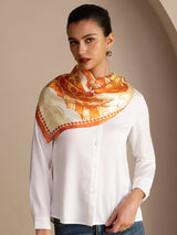 [Yellow Balloon] SilkSilky-CA Scarf 004