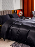 SilkSilky-CA-22Momme-Pure-Silk-Bedding-Set-Black-003