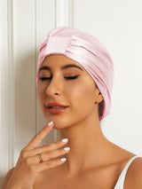 [Light Pink] SilkSilky-CA Sleep Cap 003
