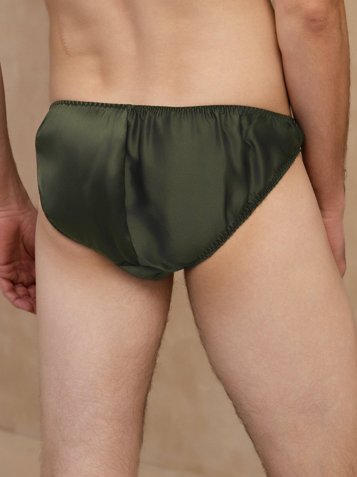 [Green] SilkSilky-CA Mens Underwear 002