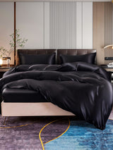 [Black] SilkSilky-CA 22Momme Bedding Set 005