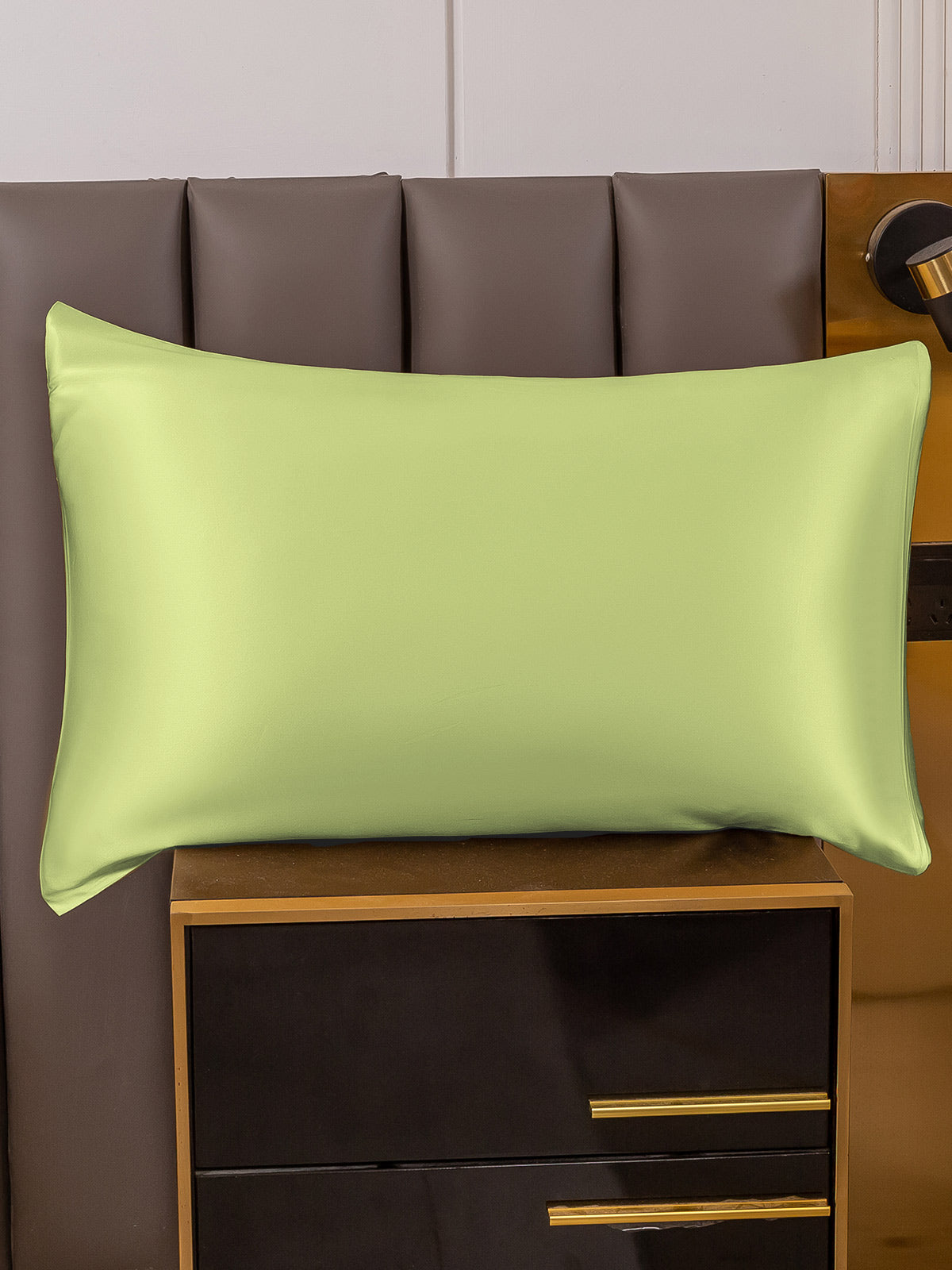 SilkSilky-CA 19Momme Pure Silk Pillowcase MintGreen 001