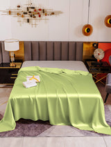 [Mint Green] SilkSilky-CA 19Momme Sheet 002