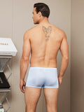 SilkSilky CA Silk Knitted Mens Underwear LightBlue 002