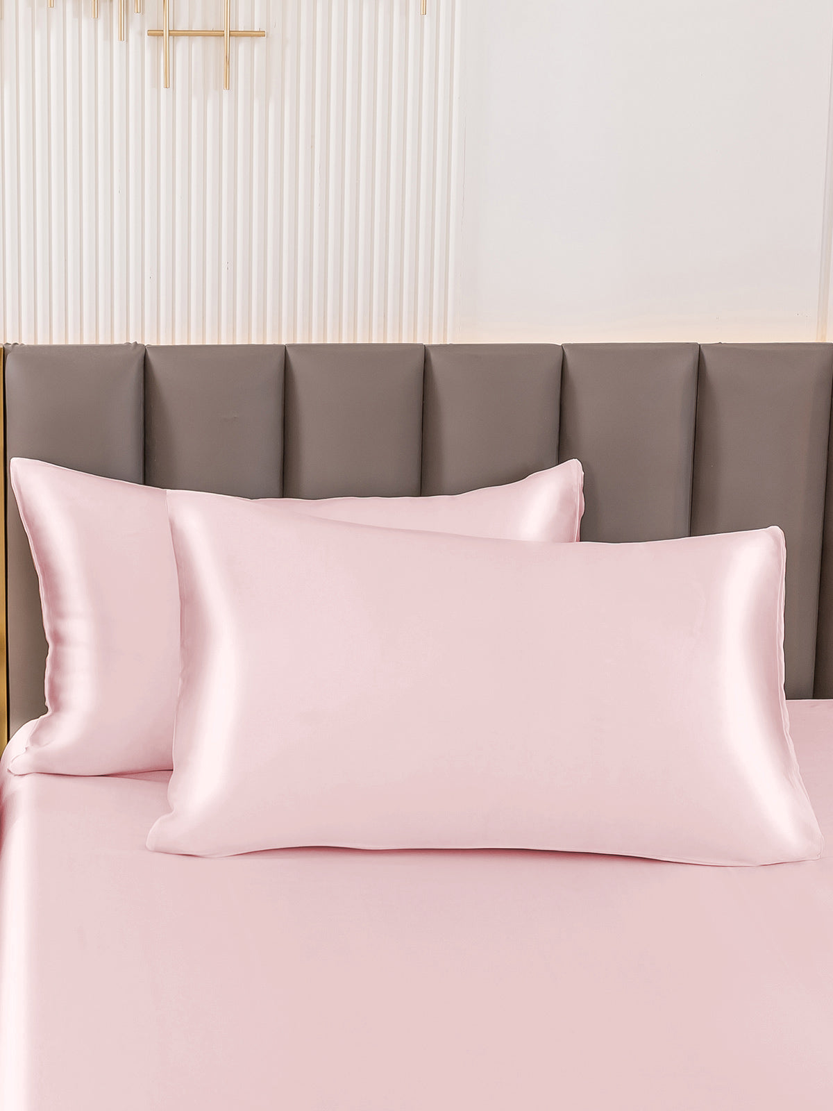 SilkSilky-CA 19Momme Pure Silk Pillowcase Pink 001