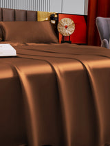 [Coffee] SilkSilky-CA 22Momme Bedding Set 003