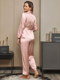 SilkSilky-CA-Pure-Silk-Long-Sleeve-Lapel-Women's-Pajamas-Pink-002