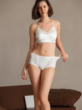 SilkSilky-CA Silk Knitted Panty White 006