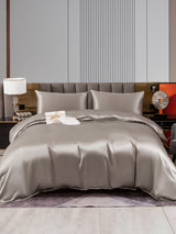 [Gray] SilkSilky-CA 22Momme Bedding Set 001