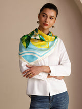 [Blue Lemon] SilkSilky-CA Scarf 005