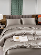[Gray] SilkSilky-CA 25Momme Bedding Set 004