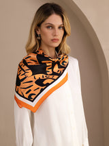 [Black Tiger] SilkSilky-CA Scarf 004