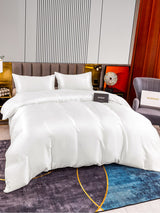 [White] SilkSilky-CA 22Momme Bedding Set 003