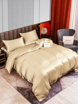 [Beige] SilkSilky-CA 22Momme Bedding Set 003