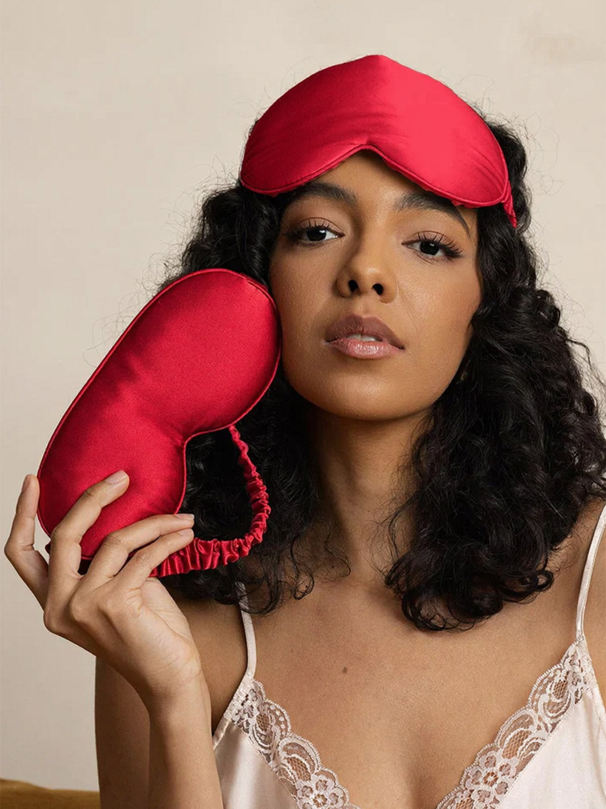 [Wine] SilkSilky-CA Pure Silk Eye Mask 005