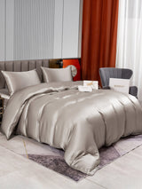 [Gray] SilkSilky-CA 22Momme Bedding Set 002