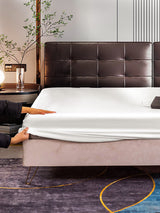 [White] SilkSilky-CA 22Momme Sheet 003