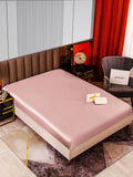 SilkSilky CA 22Momme Pure Silk Sheet PaleMauve 002