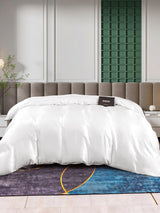 [White] SilkSilky-CA 25Momme Duvet Covers 003