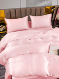 SilkSilky-CA-22Momme-Pure-Silk-Bedding-Set-Pink-005